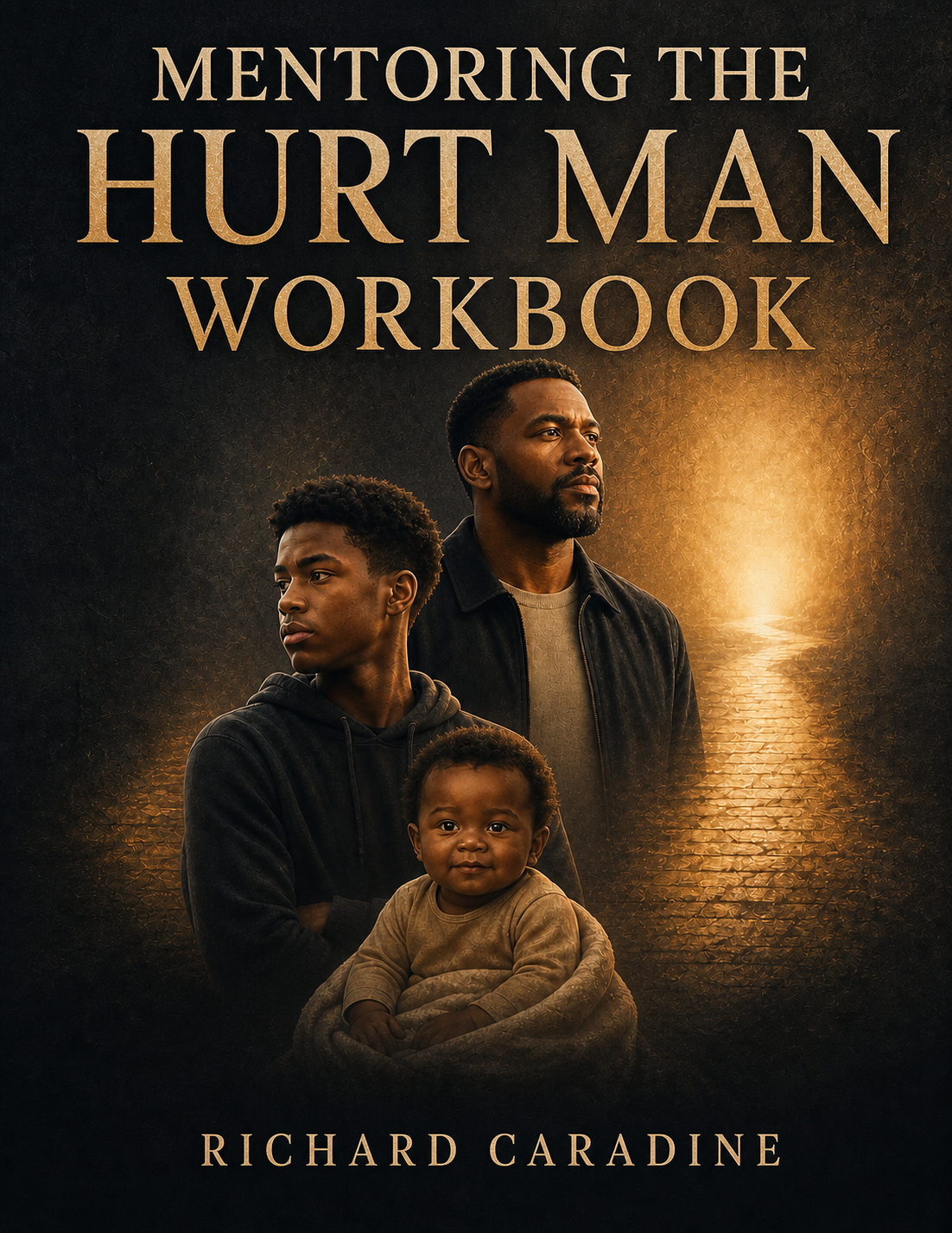 Mentoring the Hurt Man Workbook original front cover by Richard Caradine